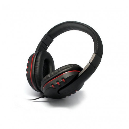 Навушники HQ-Tech SY-870 Black, 2 x Mini jack (3.5 мм), накладні, регулятор гучності, мікрофон, каб